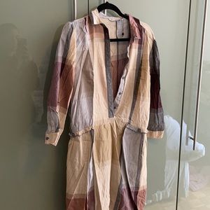 Zara checkered dress